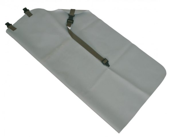 Gummischürzen grau