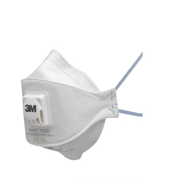 3M Atemschutzmaske 9322+/FFP2 S mit Ausatemventil