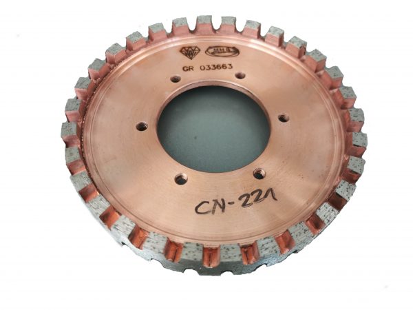 Tropfflächenfräser UHS Dm.150 mm