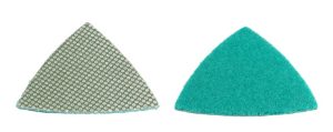 Diamant Schleifdreiecke mit Klettverschluss