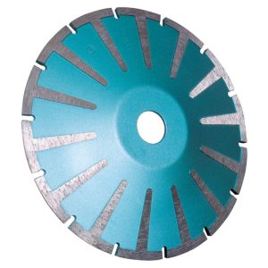 Diamantscheibe bombiert für Kurvenschnitte