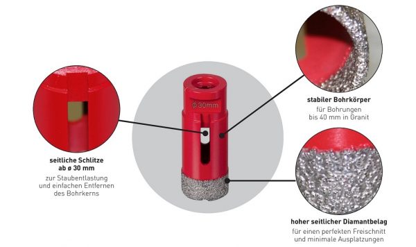 Diarex Bohrkronen Universal – Bild 2