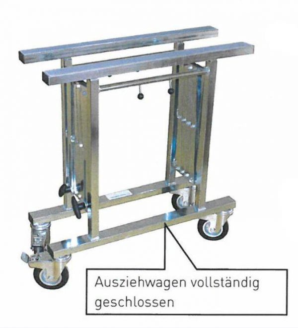 Arbeitswagen vollständig geschlossen