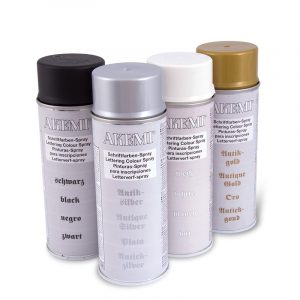 Schriftfarben Spray