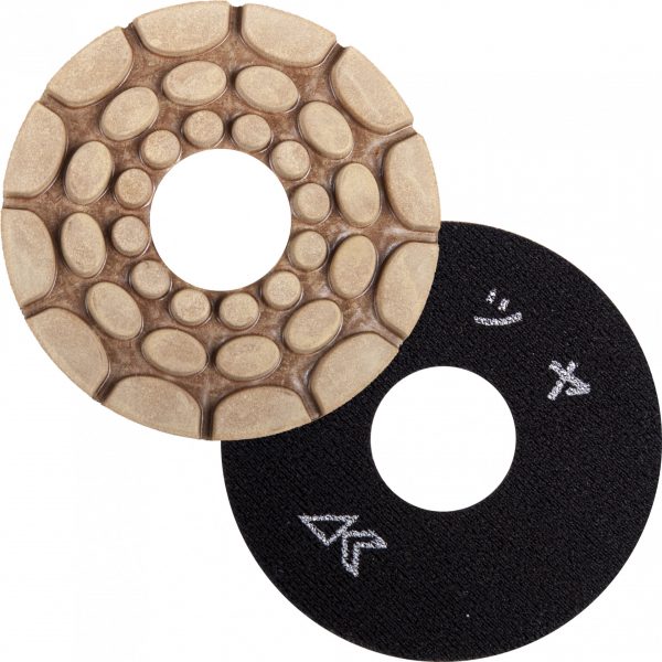 Twincur EG2 Kantenschleifbelag Dm.125 mm + Dm. 150 mm, Klettverschluss – Bild 8