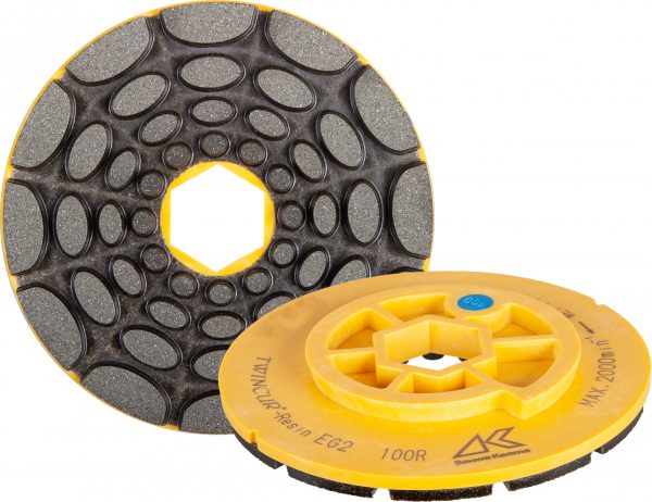 Twincur EG2 Kantenschleifbelag Dm.125 mm + Dm. 150 mm, SF – Bild 2