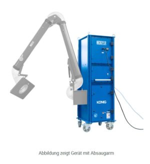 Mobiler Arbeitsplatzentstauber REXIPUR 4.1