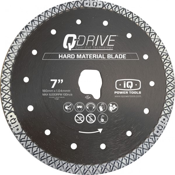Diamantscheiben Q-Drive, Dm.180 mm – Bild 2