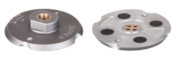 Aufnahmeteller Magnet "Tornado Mini", Dm. 100 mm, M14