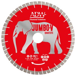 Diamantscheibe Jumbo-V ADW Quarzit