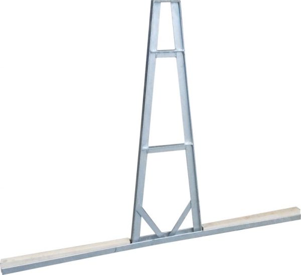 A-Bock mit bodenseitiger Holzauflage